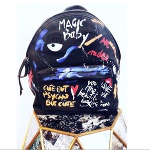 Chiara Ferragni Hand Painted Backpack 🎨